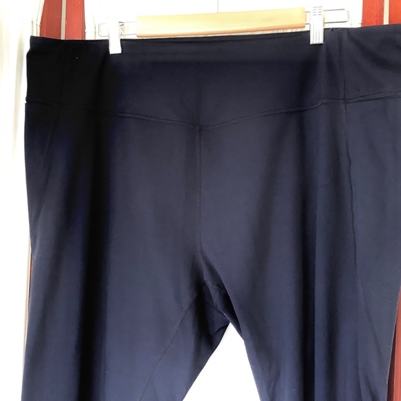 Zella Womans Black Yoga Pants Athleisure High Waist Deep Pockets Size 3X - Picture 2 of 6